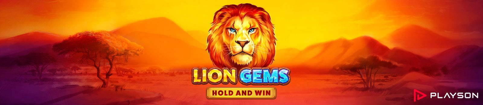 Lion Gems: Hold and Win Slot Online