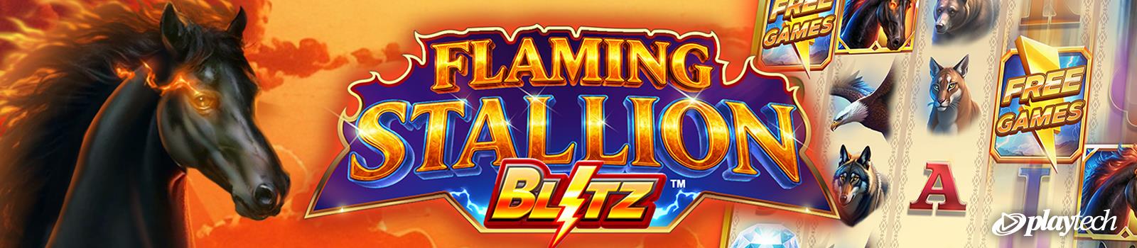 Flaming Stallion Blitz Slot Online