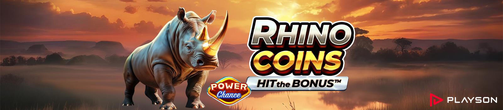 Rhino: Hit the Bonus Power Chance Slot Online
