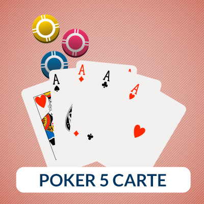 il gioco del poker a 5 carte