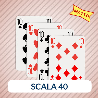 il gioco scala 40 matto